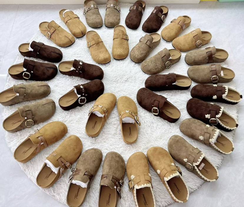 冷粘内增高半拖勃肯🔥🔥35-40新品上新🔥🔥现货🔥