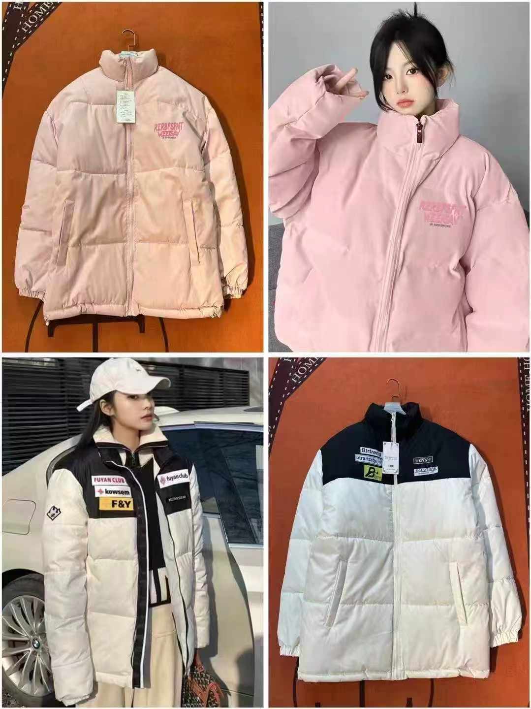 潮牌加厚棉服外套，20000件、💰32元，s-2xl，男女