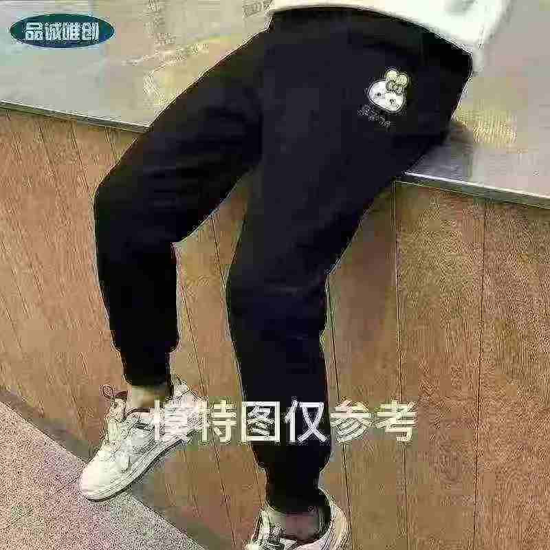 小整款男女儿童印花卫裤，有加绒跟不加绒，🍊2500条，品质