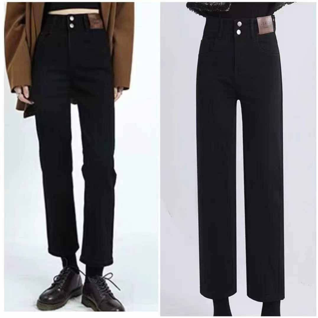 女装加绒牛仔裤！全清💰9.9，8000件，码数xs-2xl