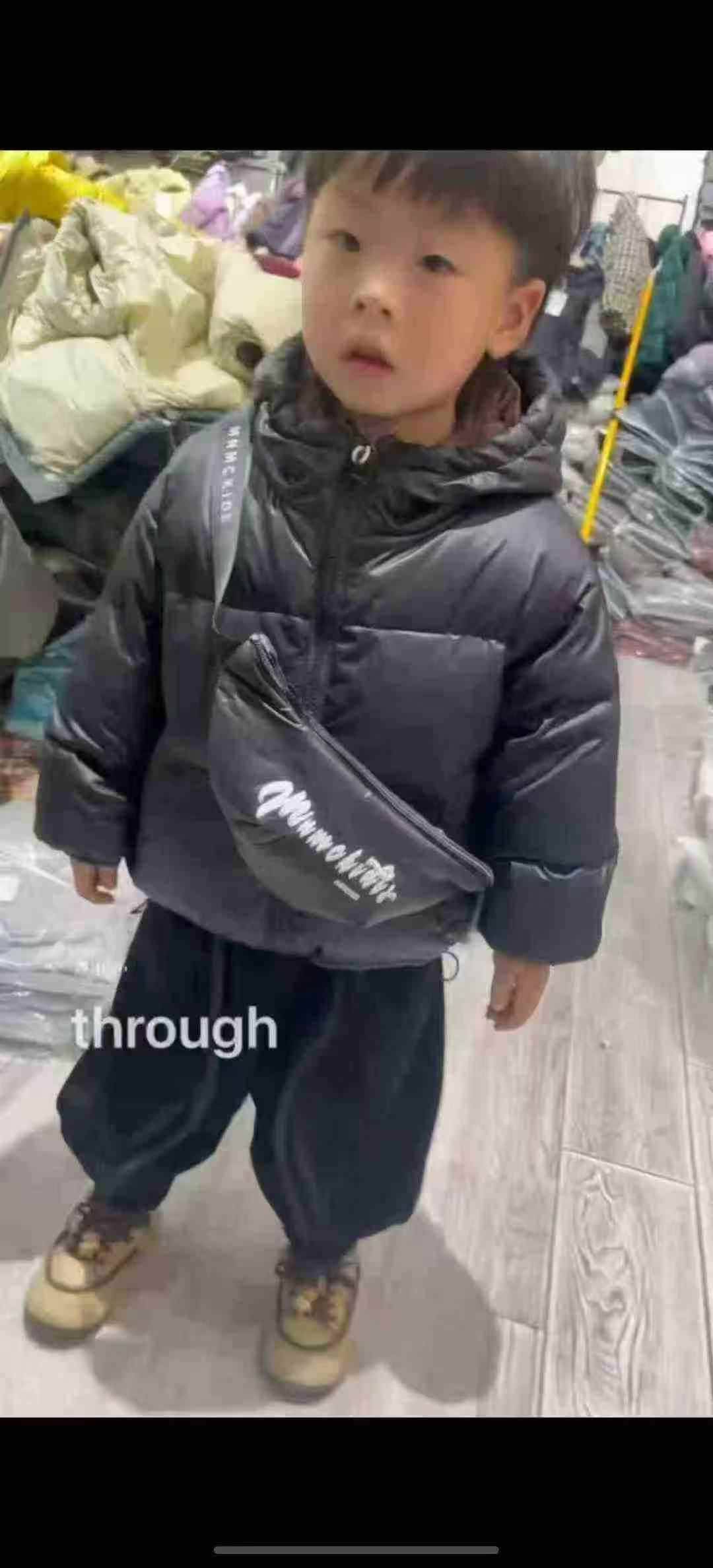实体店下架140件童装羽绒服，图片小整款单款5个色110-1