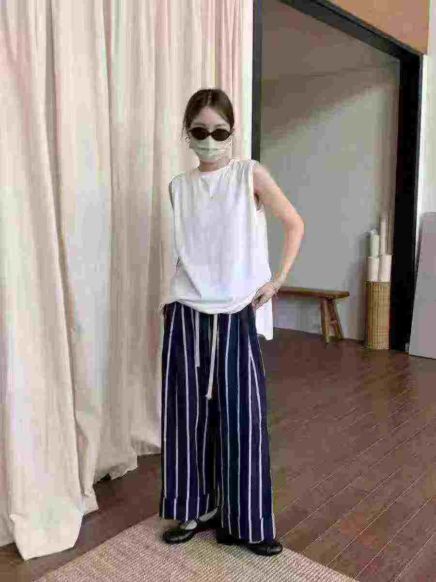 女装阔腿冰丝裤，清5.8，🎃数量1660件，版型松紧腰，冰