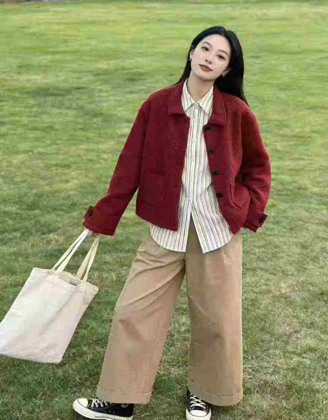 🥁女装羊羔绒外套，数量1207件，码数s-2xl，独立包装