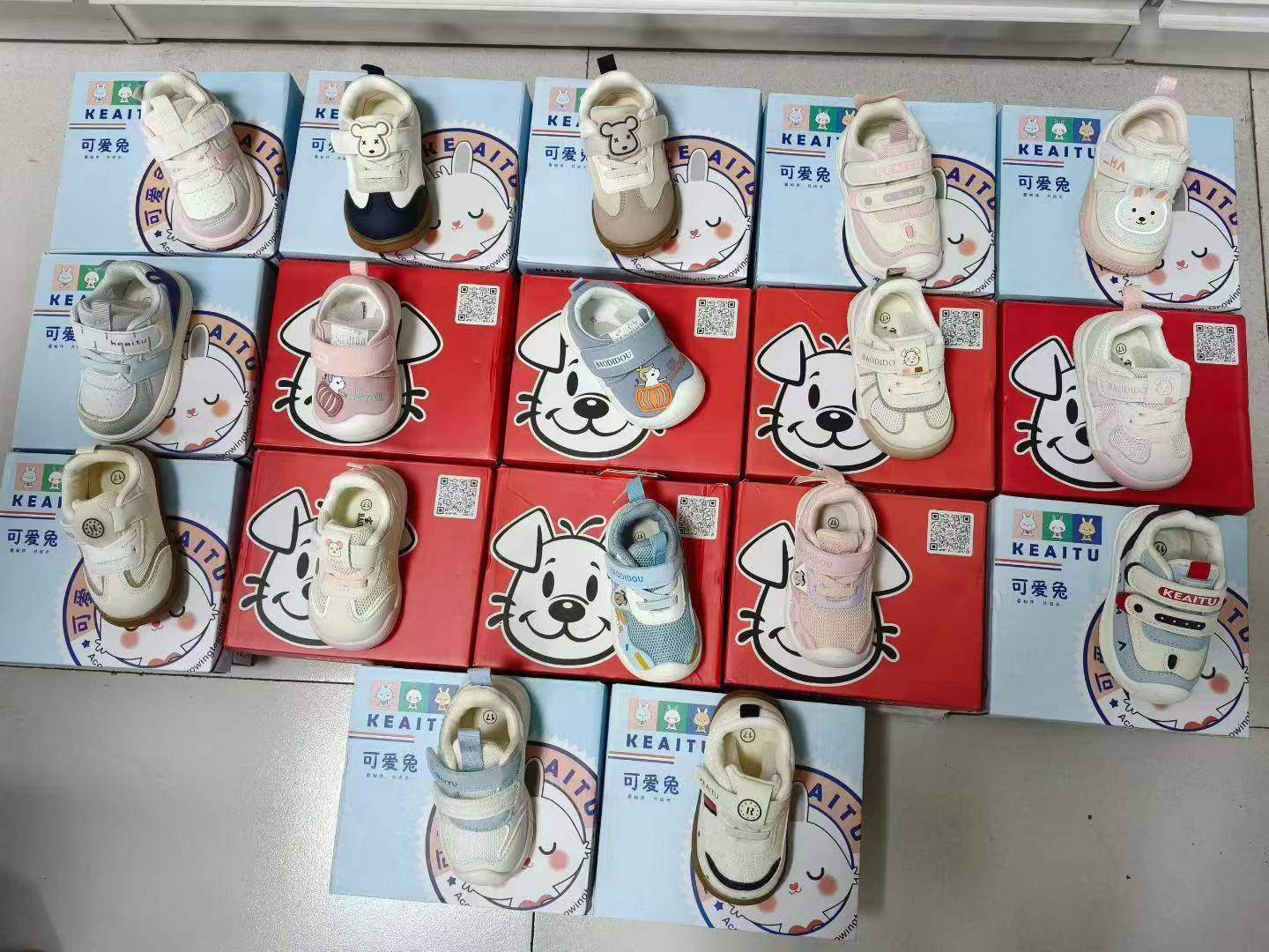 婴童鞋500双左右，​17-22