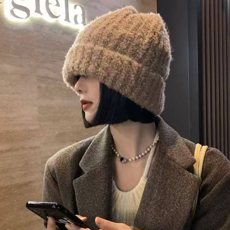 x*大版型泰迪绒毛线帽，加厚款针织帽，5个颜色，品质好，数