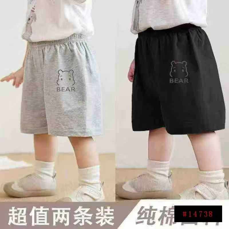 3️⃣儿童短裤340件，码数80-130，独立包装，​，​全