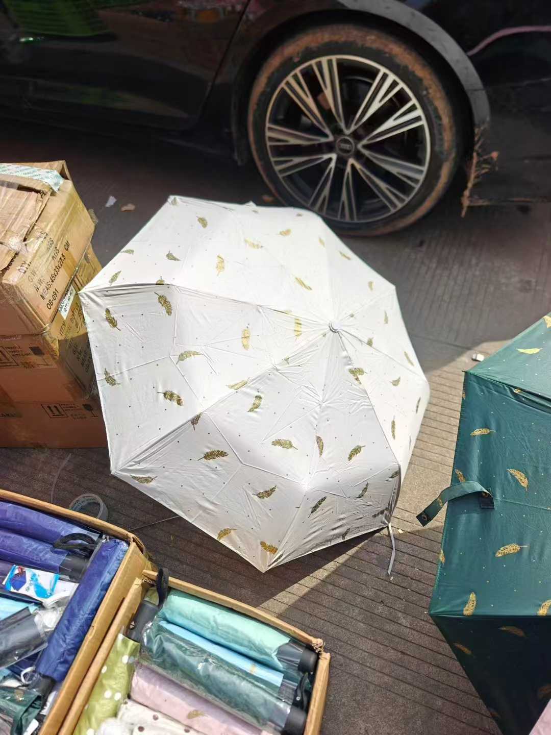 自动雨伞6000支，全遮光，8.5元一支