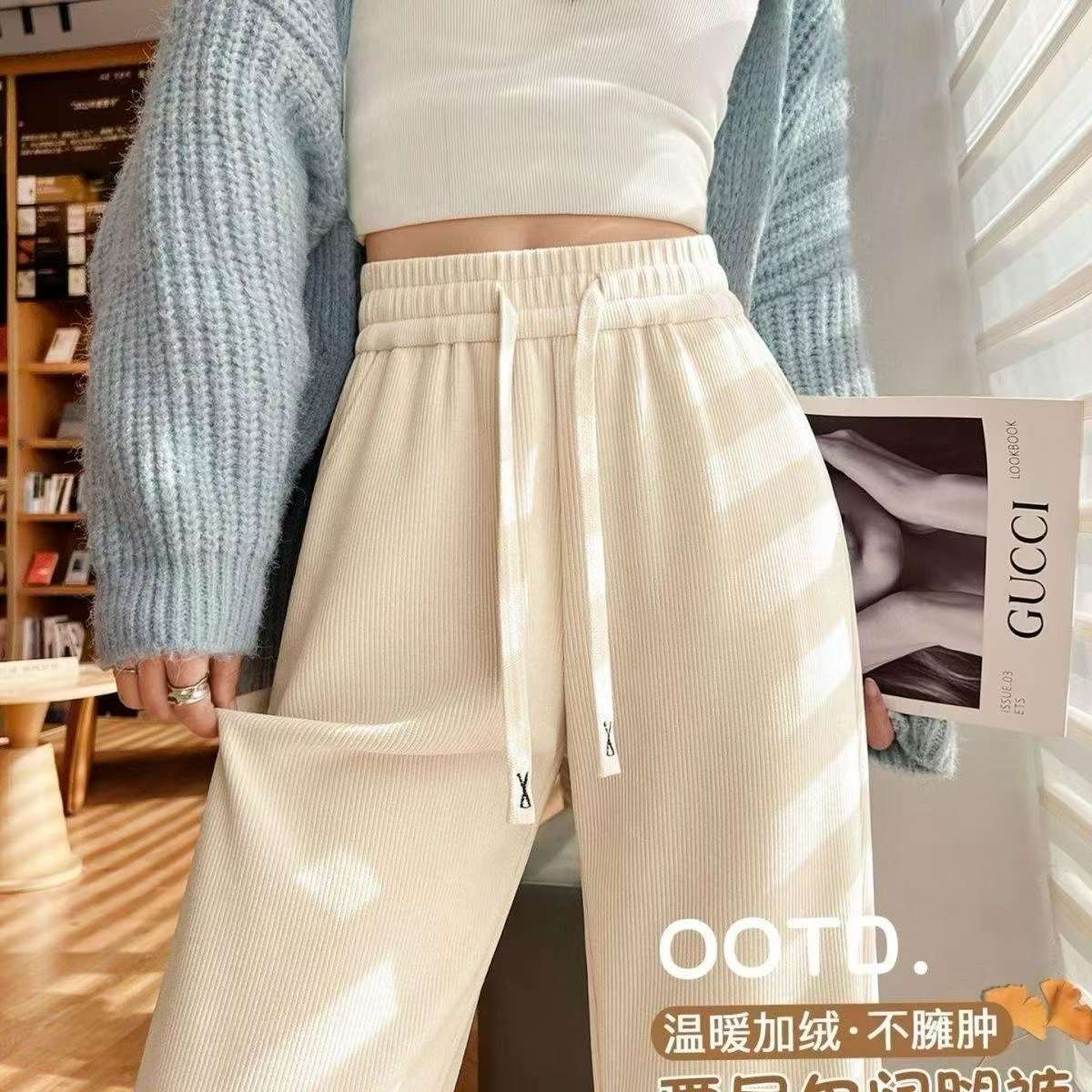8千件裤子，个位数，看上拿图问价[玫瑰]