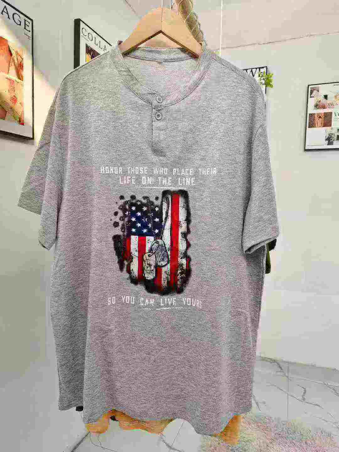 🦁300件左右外贸大版t，印花图案多，码数l-5xl，大货