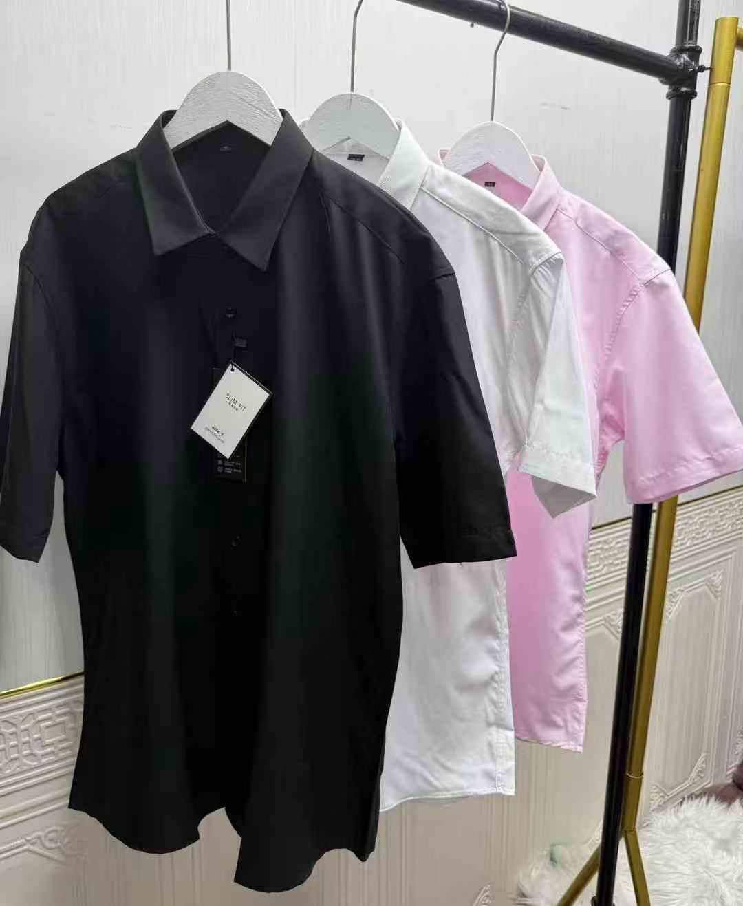 🐬🐬男装高端商务衬衫1300件，长袖短袖各一半尺码37-
