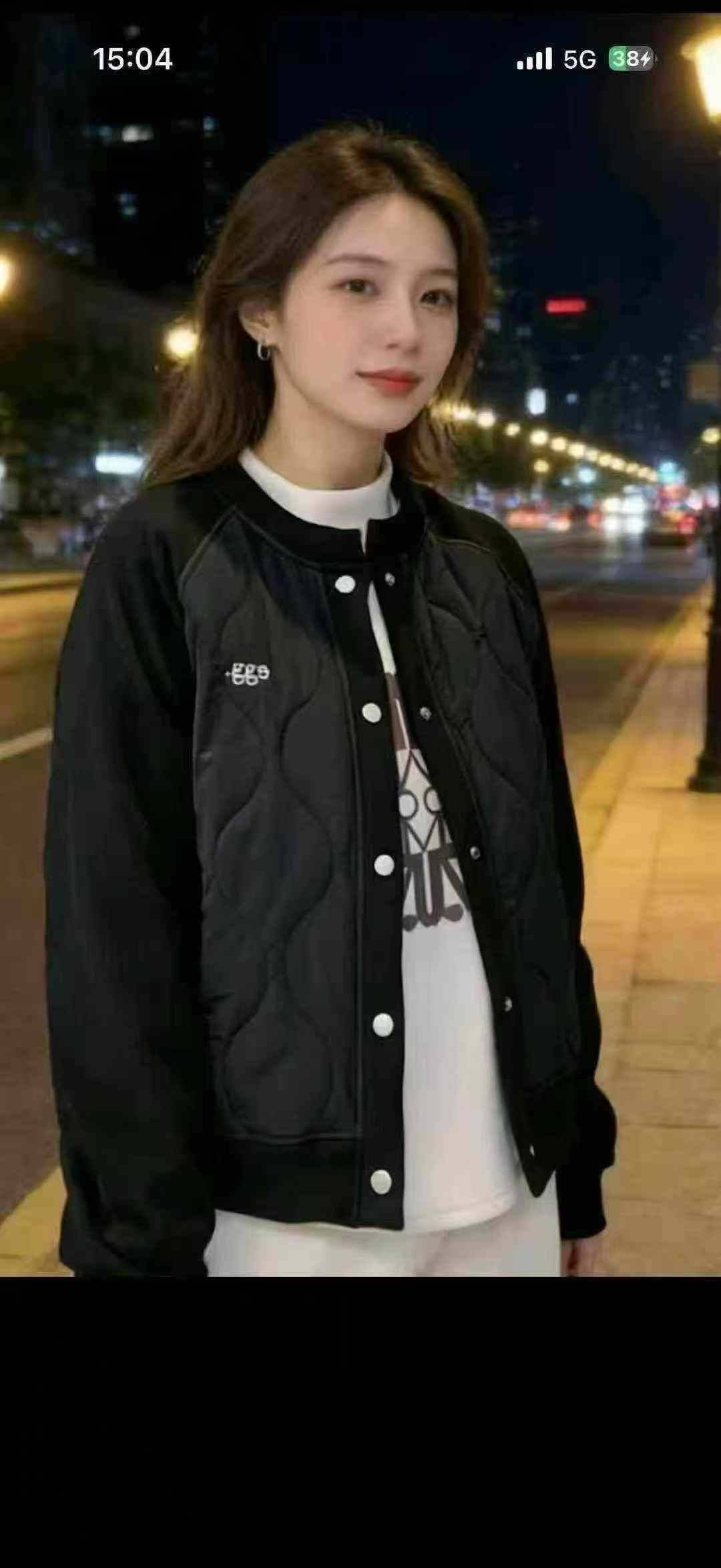 3个颜色，1900件，潮流女款棒球服，特价处理17块！