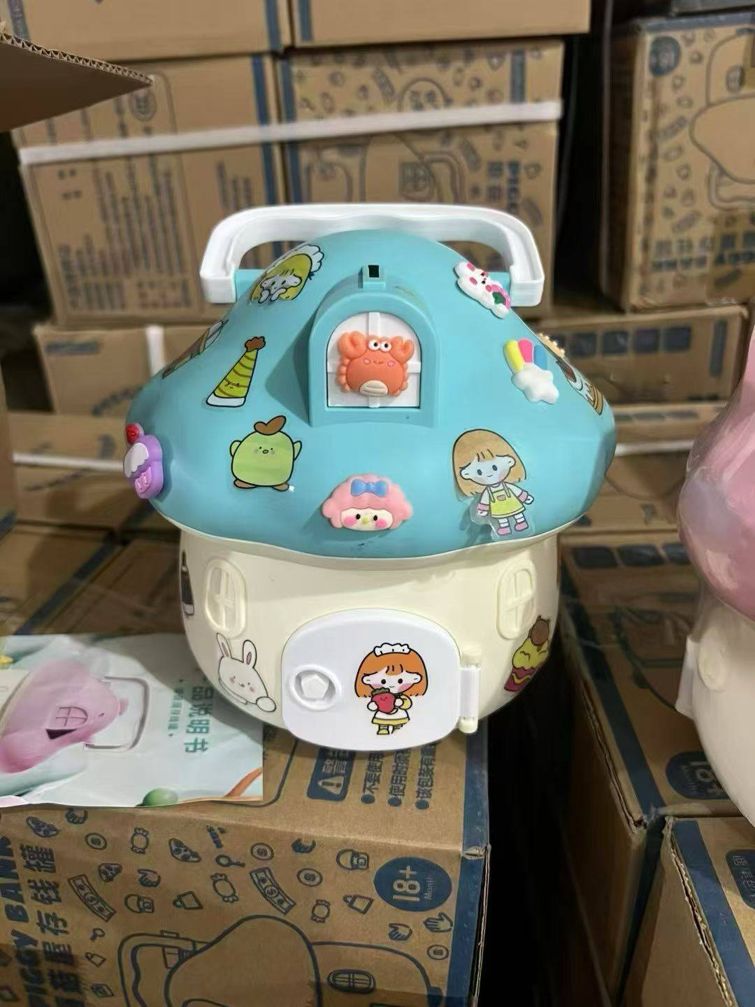 diy存钱罐，两个颜色带小钥匙开锁的3000个左右，特价清