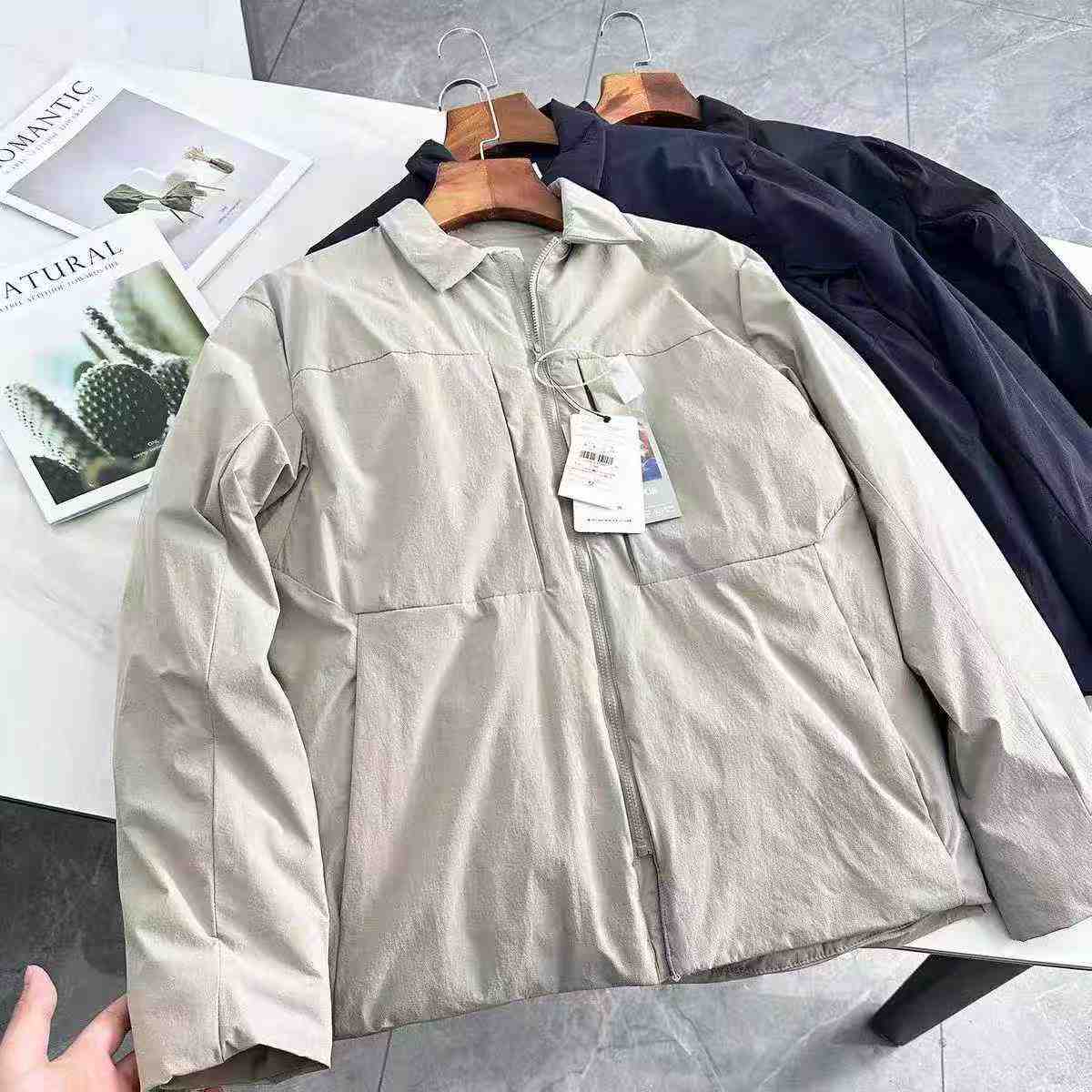 户外机能多口袋棉服800件锦纶面料好货
