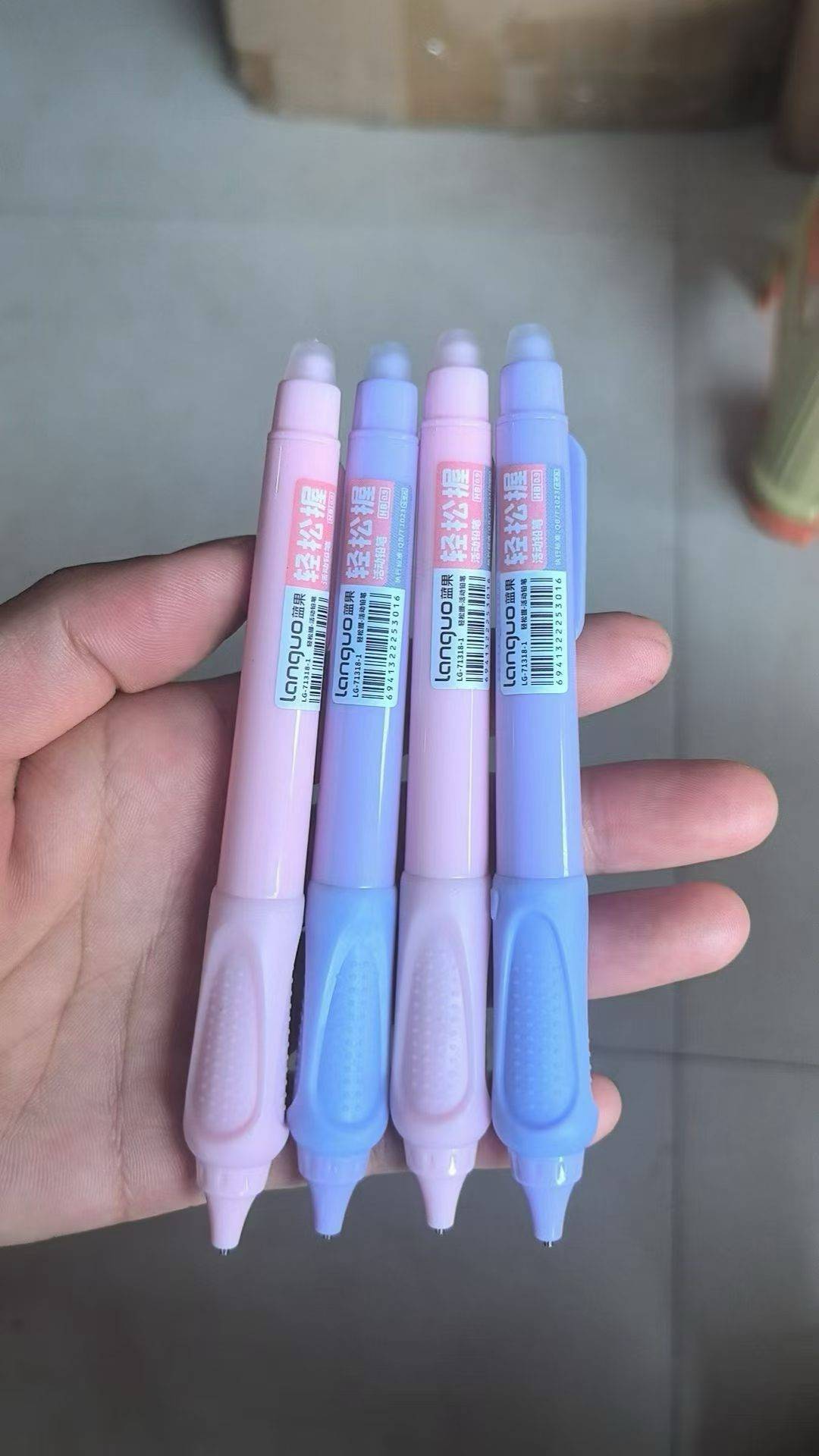 正姿硅胶护套0.9自动铅笔，一箱2000支