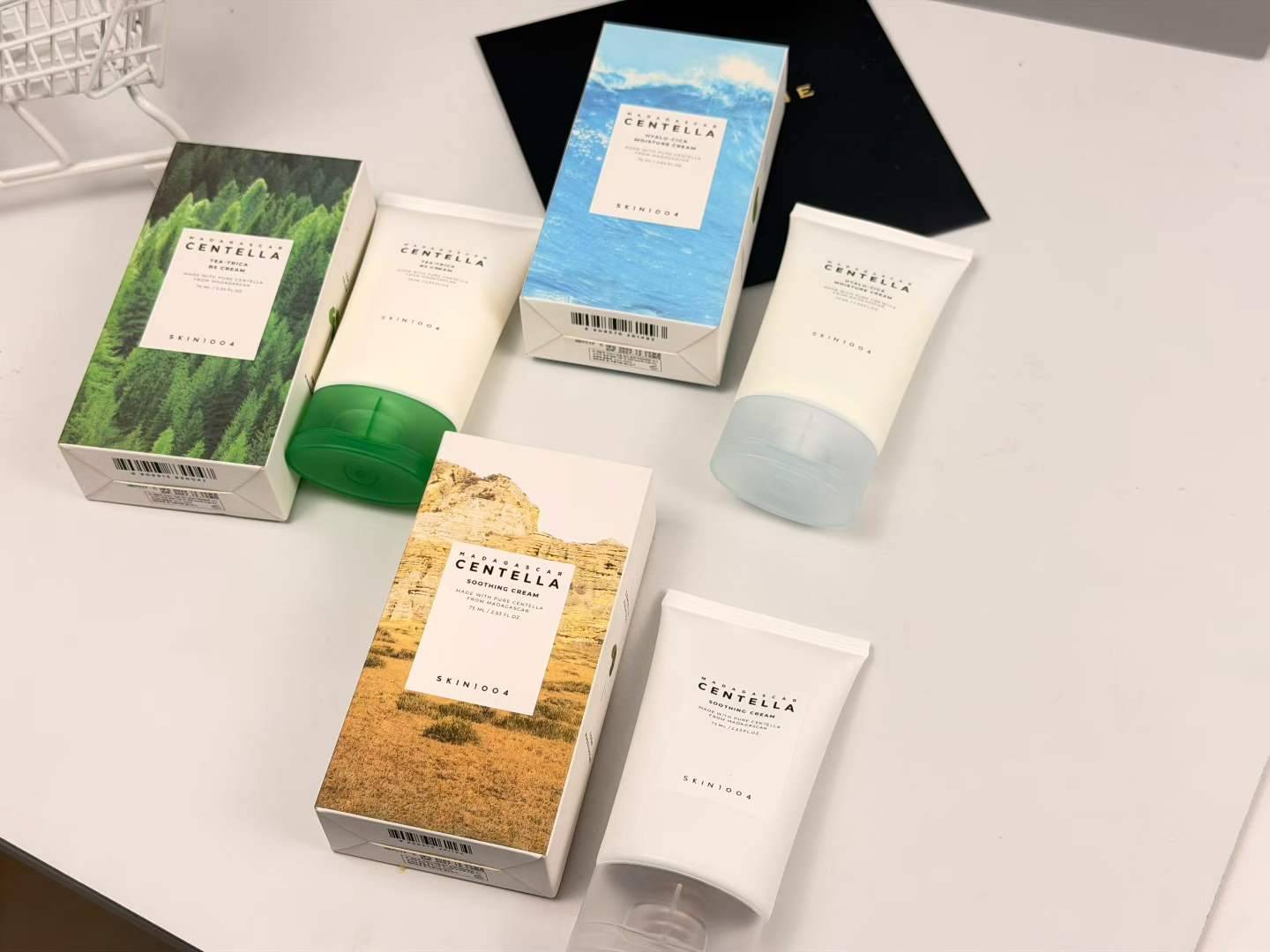 理肤天使面霜（75ml），绿色（舒缓面霜）7436支，蓝色（