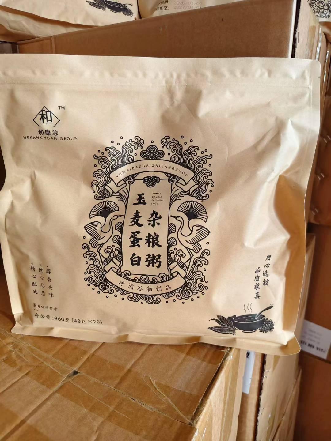 玉麦蛋白杂粮粥，​仓库现货