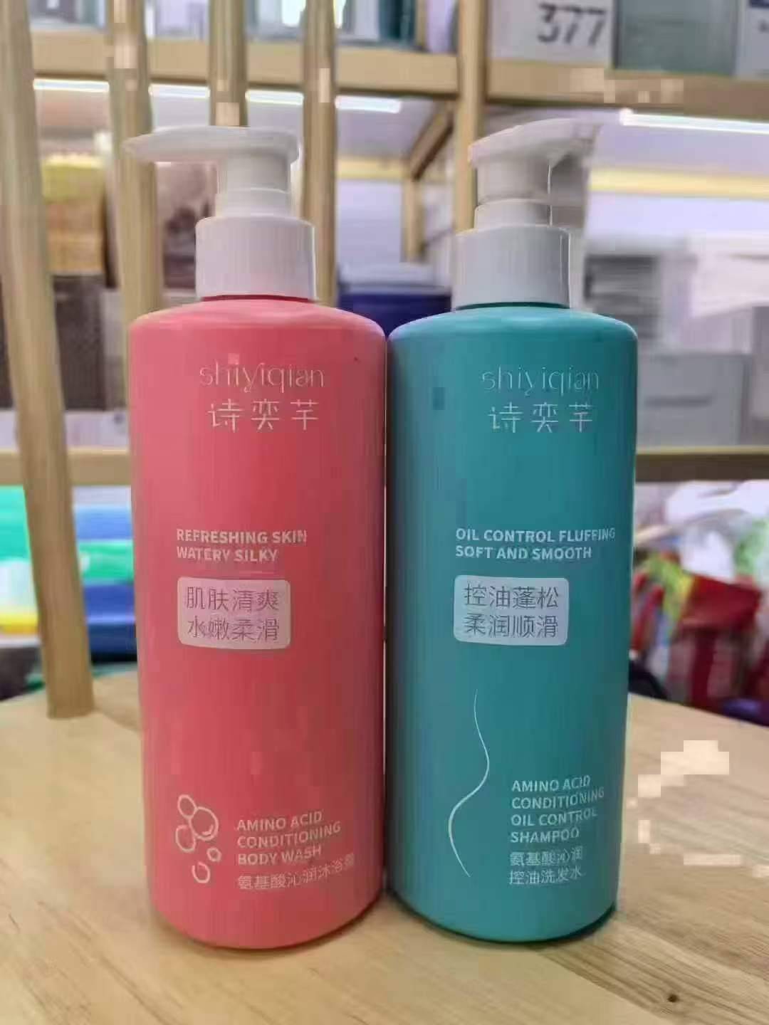 洗发水4300瓶左右，沐浴露2800瓶左右，500ml、27