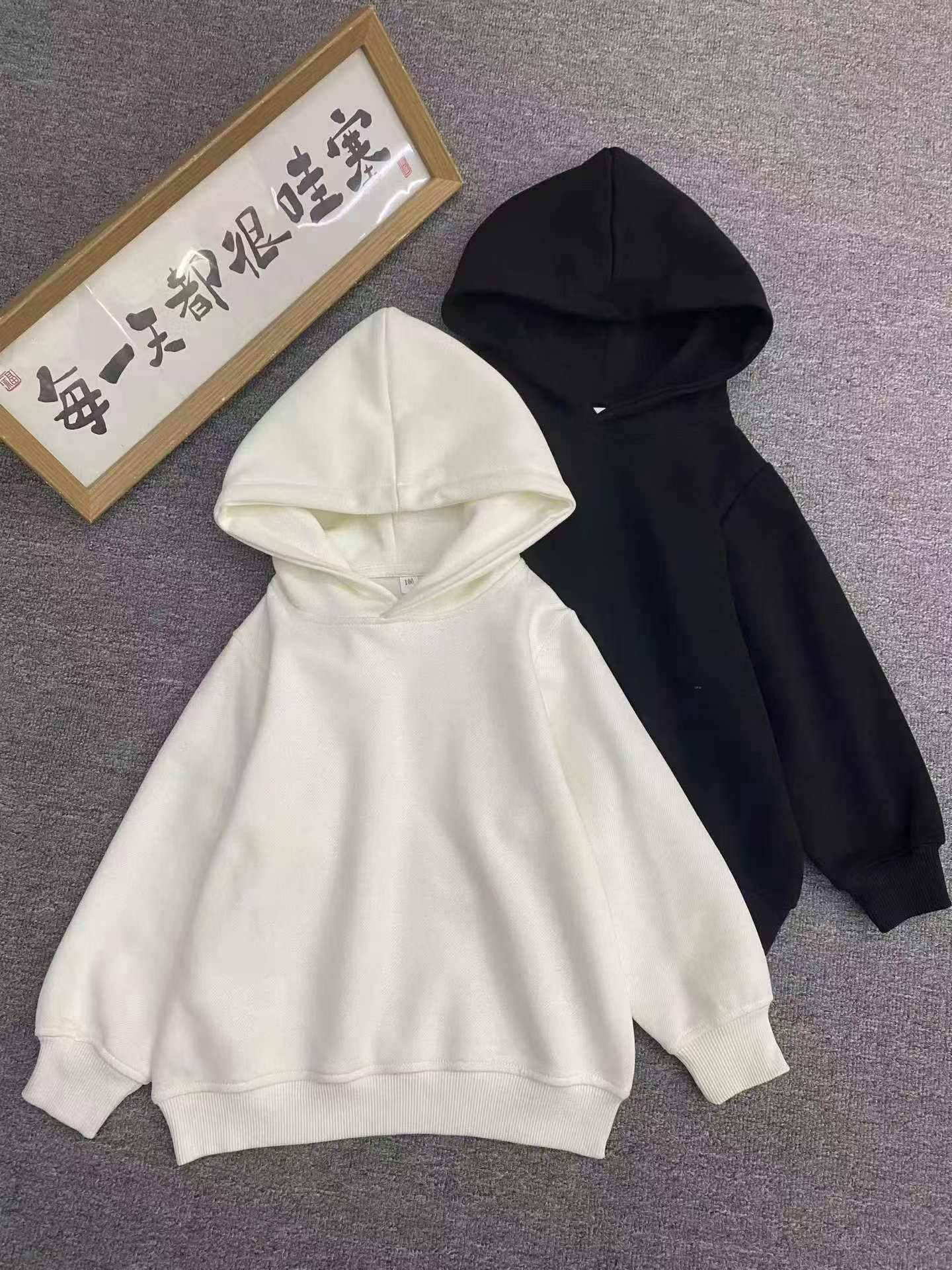 华棉童装连帽卫衣1225件6.5，，面料舒适，双层帽，，后领
