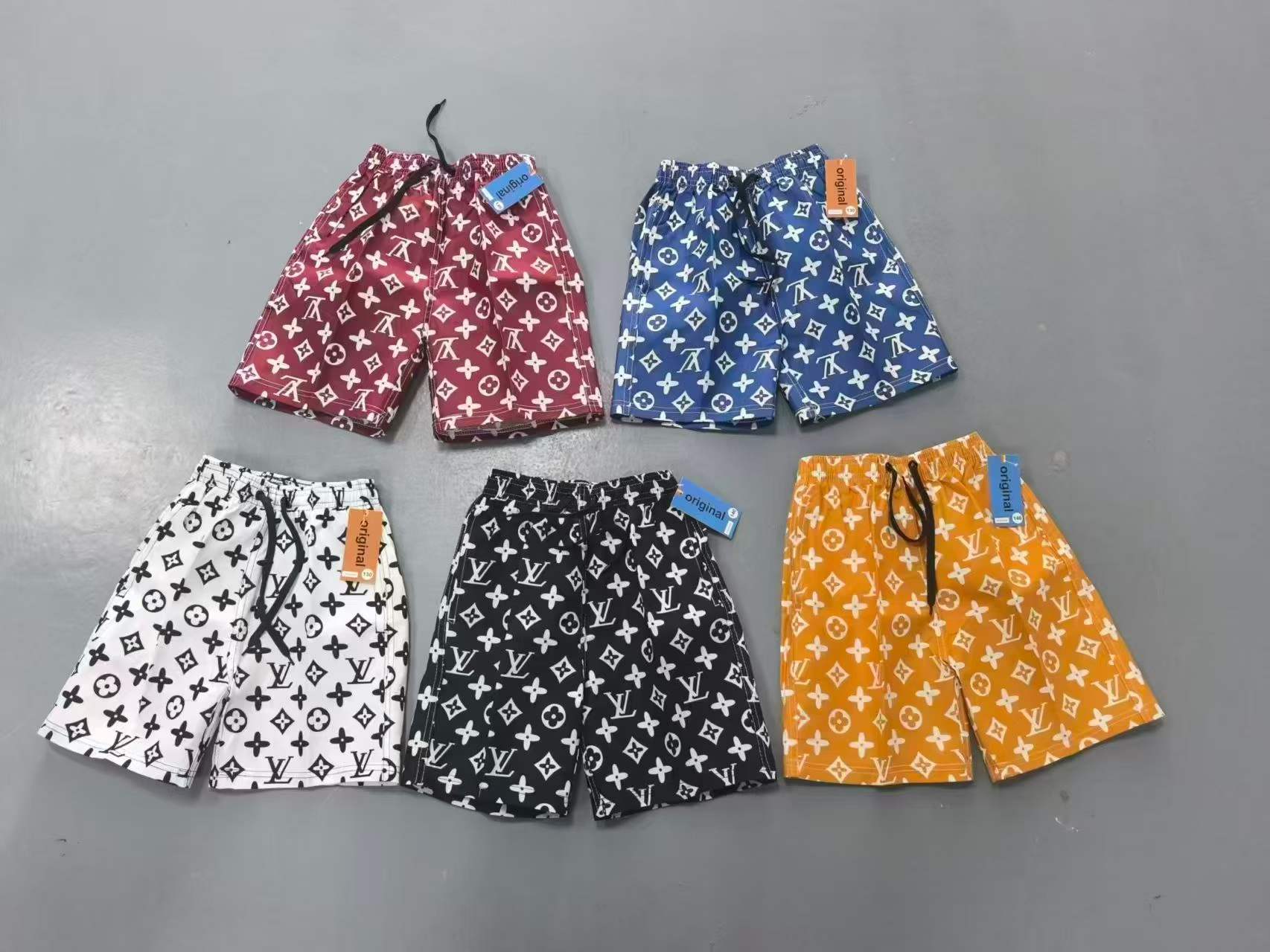 3口袋沙滩裤，大人16000pcs，中童13000pcs，外