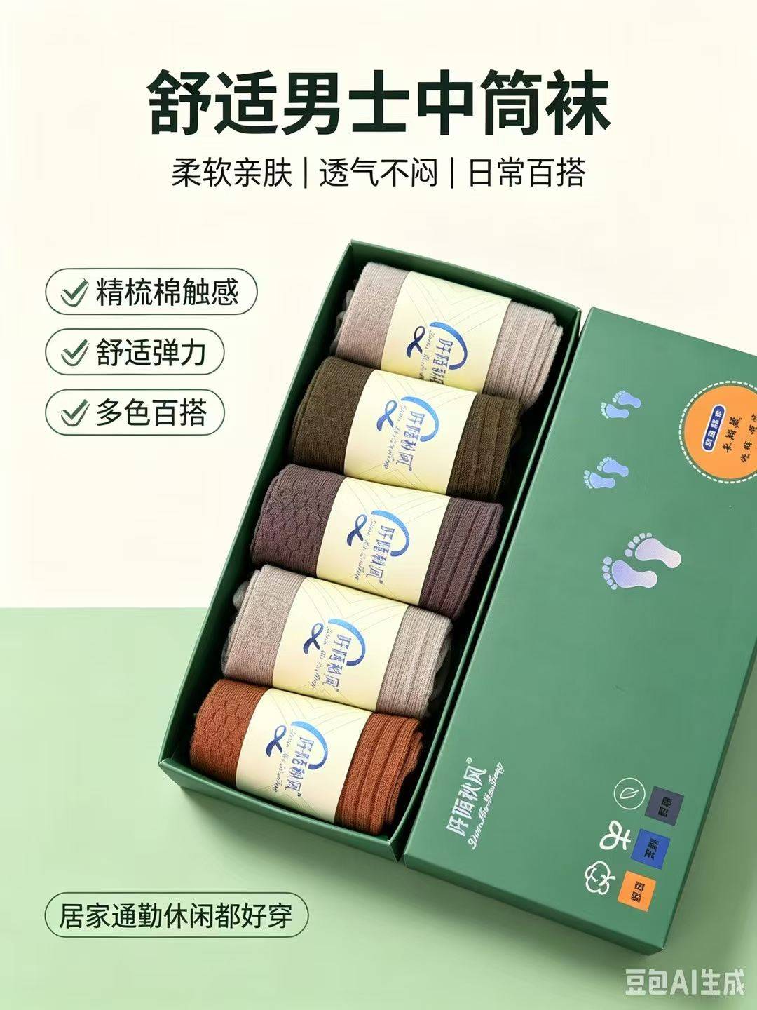 18000盒全棉中筒袜。
礼盒5双装，特价，特价，7.5一盒