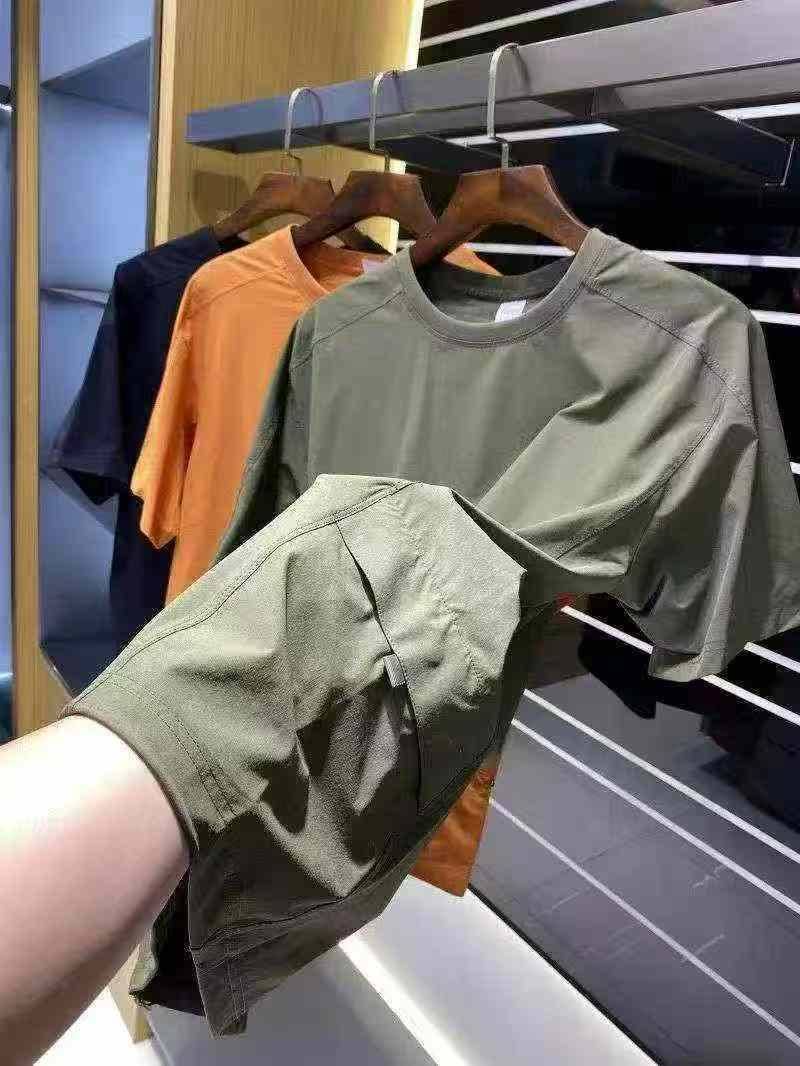 2000件重磅锦纶户外男士短袖，入库，清货配货都可以，自留款