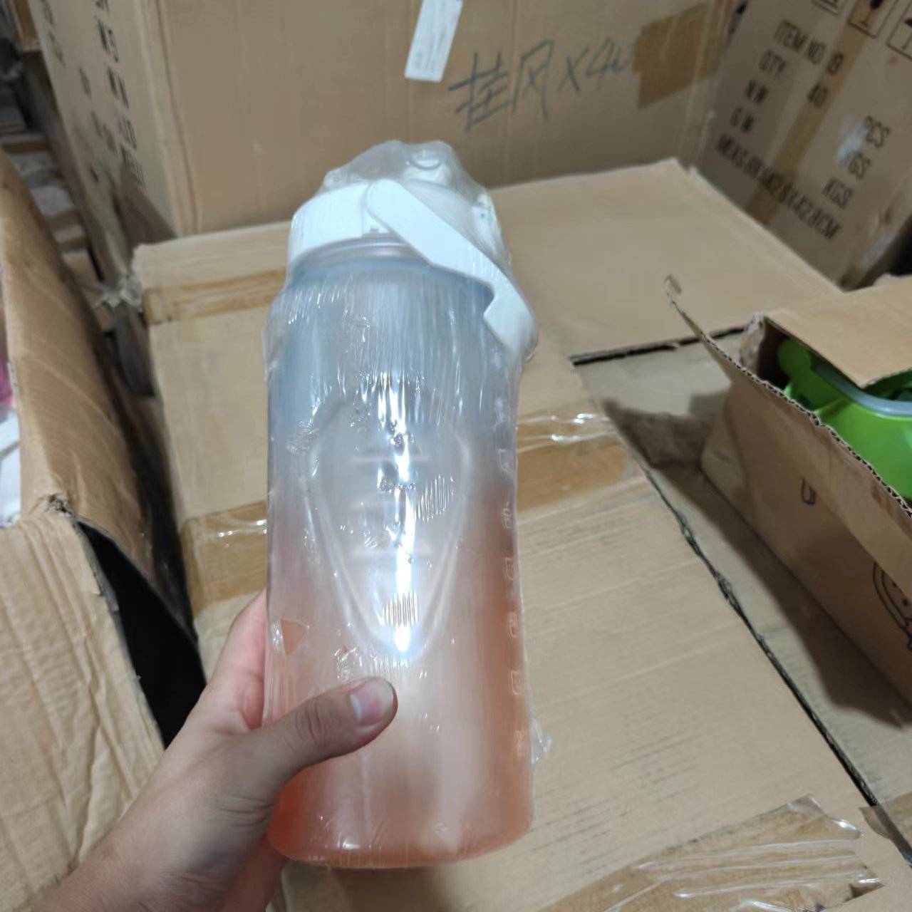杯子，要的来，三四百个